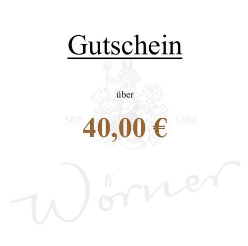 Gutschein-40€